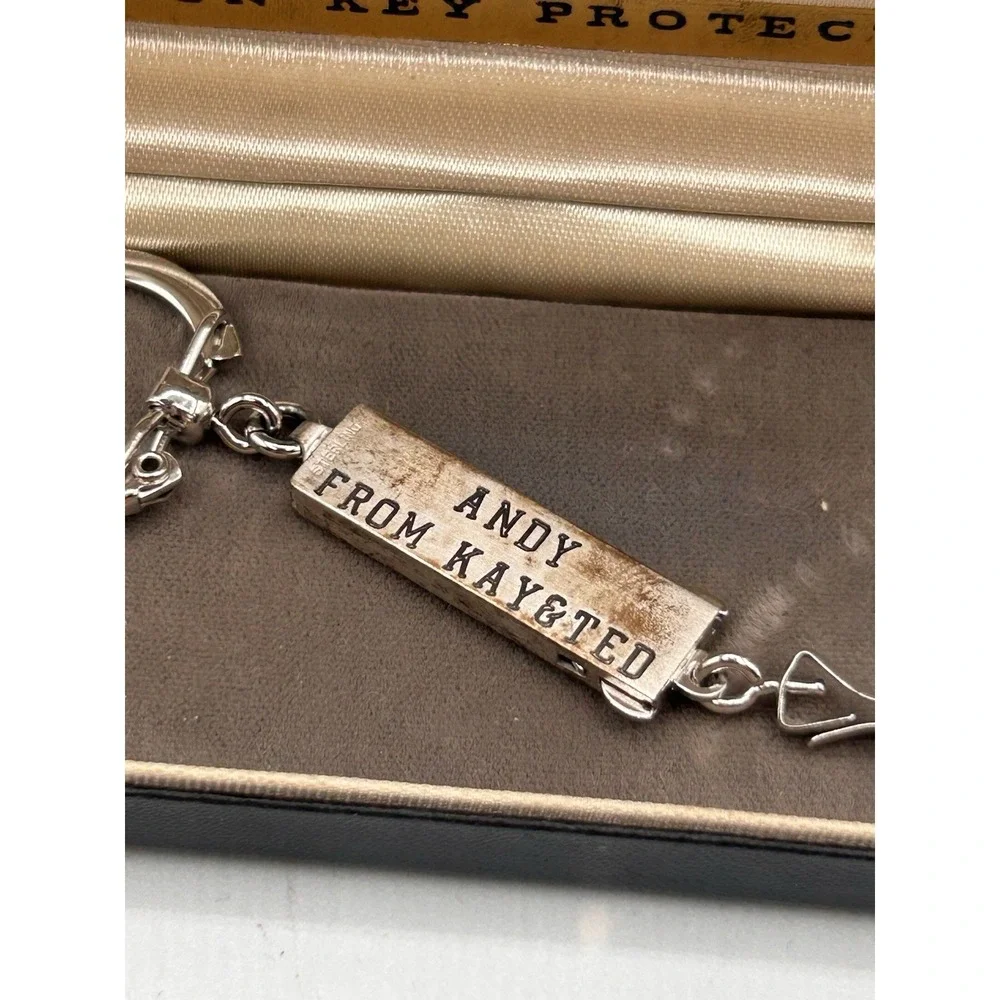Vintage Sterling Anson Key Protector Pragers‎ Jewelry Keyport, NJ